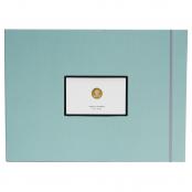 Kinsho Sea Mist 11.5 in x 16 in Photo Journal Scrapbook