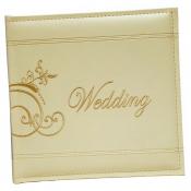 Embroidered 4x6 Wedding Photo Album