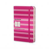 Pink Stripe Moleskine Ruled Notebook
