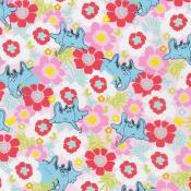 Robert Kaufman Fabrics Dr Seuss Horton Kindness Horton in Flower Blooms Pink