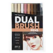 Tombow dual brush markers - portrait palette 