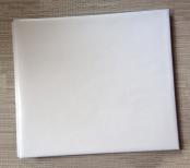 WhiteBondedLeather12x12