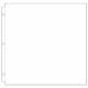 Top Loading 12 x 12 Sheet Protector for 12 x 12 3-ring Binders