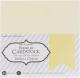 American Crafts Core'dinations Vanilla Cream Smooth Cardstock