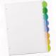 Avery Insertable Index tabs with color coded tabs