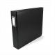 Black 12 x 12 3-ring binder