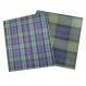 Plaid Fabric Covered 8.5 x 11 memory books by Dalee Book