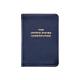 Leather Bound Mini Constitution - Navy