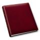 Burgundy Bonded Leather 4 x 6 Photo Album Binder