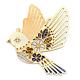 Jolees Boutique Wood Bird Embellishment