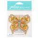 Jolees Boutique Wood Butterfly Embellishment