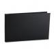 11x17 Landscape scrapbook in black bonded leather