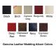 Renaissance Matted Page Wedding Album - Leather Colors