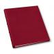 Rich Red Library Look 8.5 x 11 3-Ring Binder